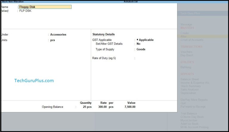 Tally Prime Barcode Printing TDL File