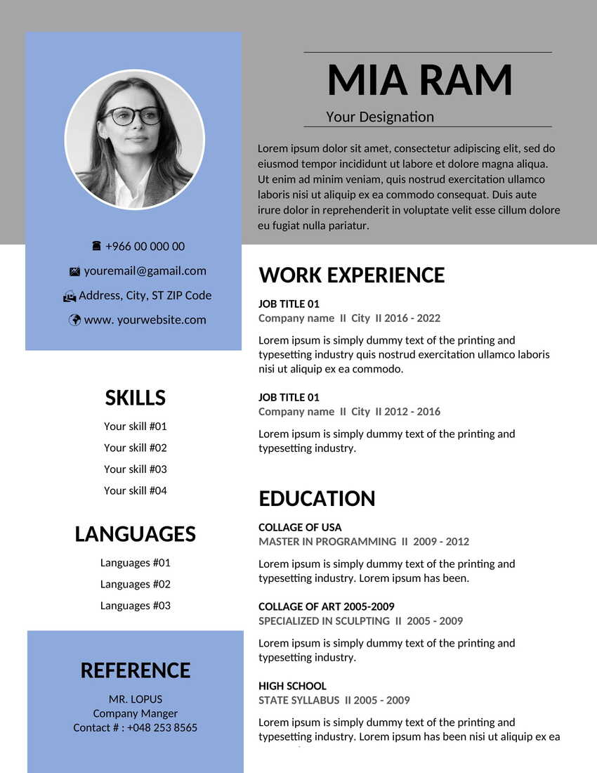 Fresher Resume Format PDF Download docx pdf 