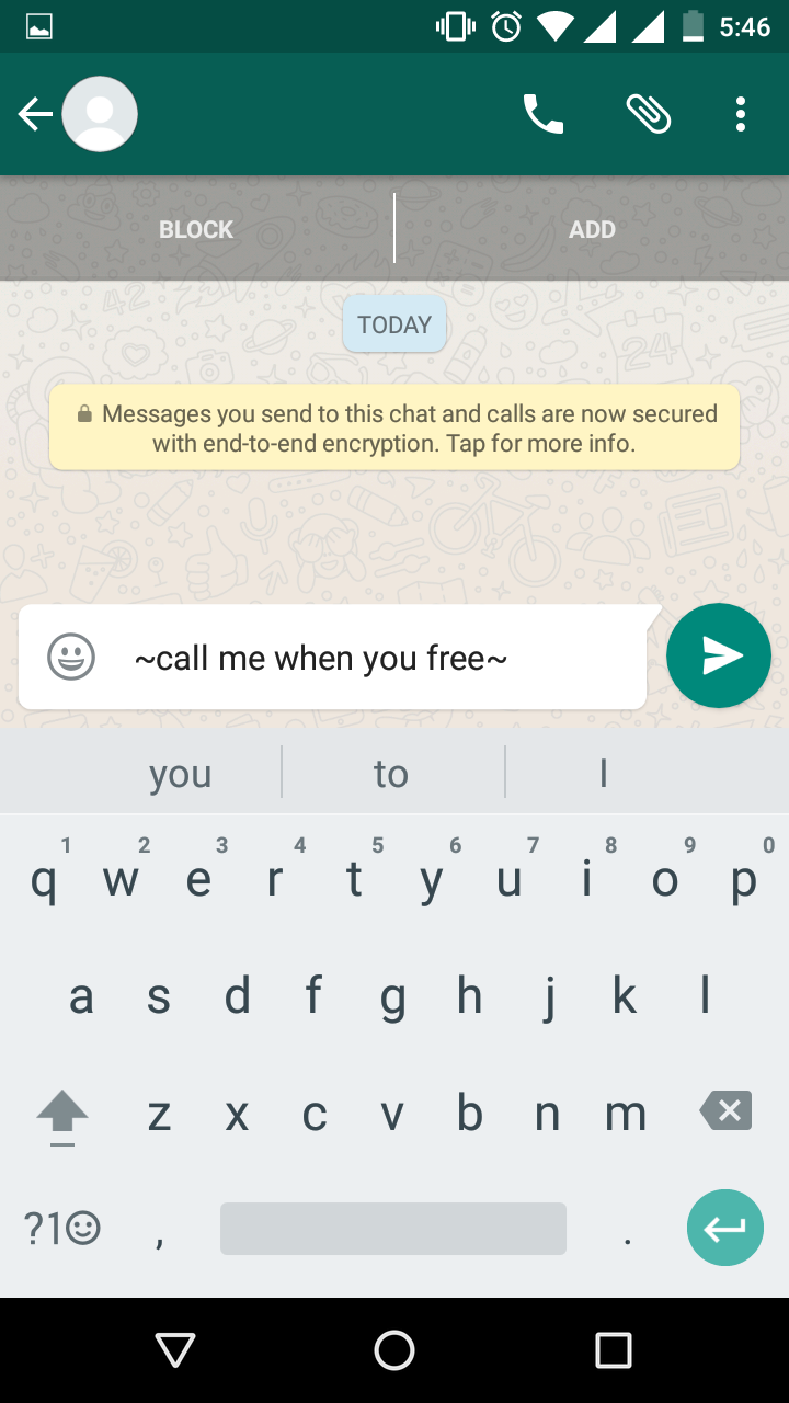 how to strikethrough in whatsapp