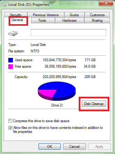 disk cleanup to laptop speed fast 2