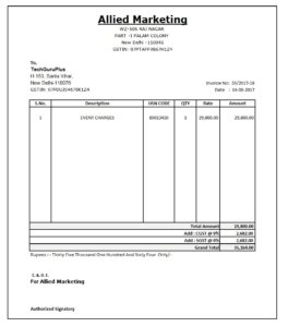 Excel Invoice Template | Free Download | Invoice Simple #2