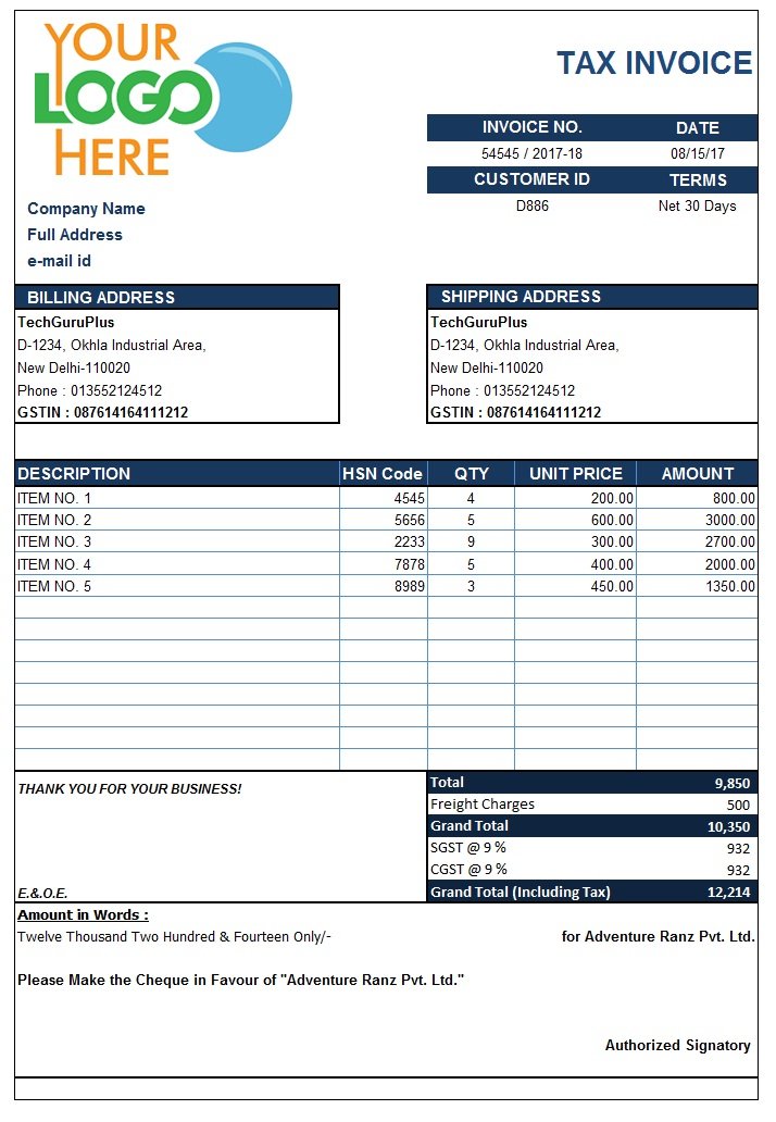 where to find invoice template in word