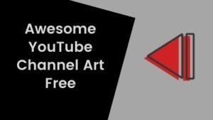 Awesome YouTube Channel Art Free Photoshop .PSD File