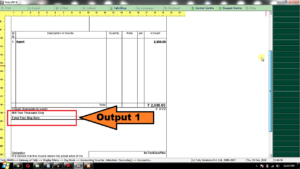 Enter Your Custom Message in Sales Invoice (Edit TDL in Tally)