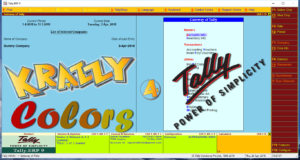 Crazy Colour TDL for Tally ERP 9
