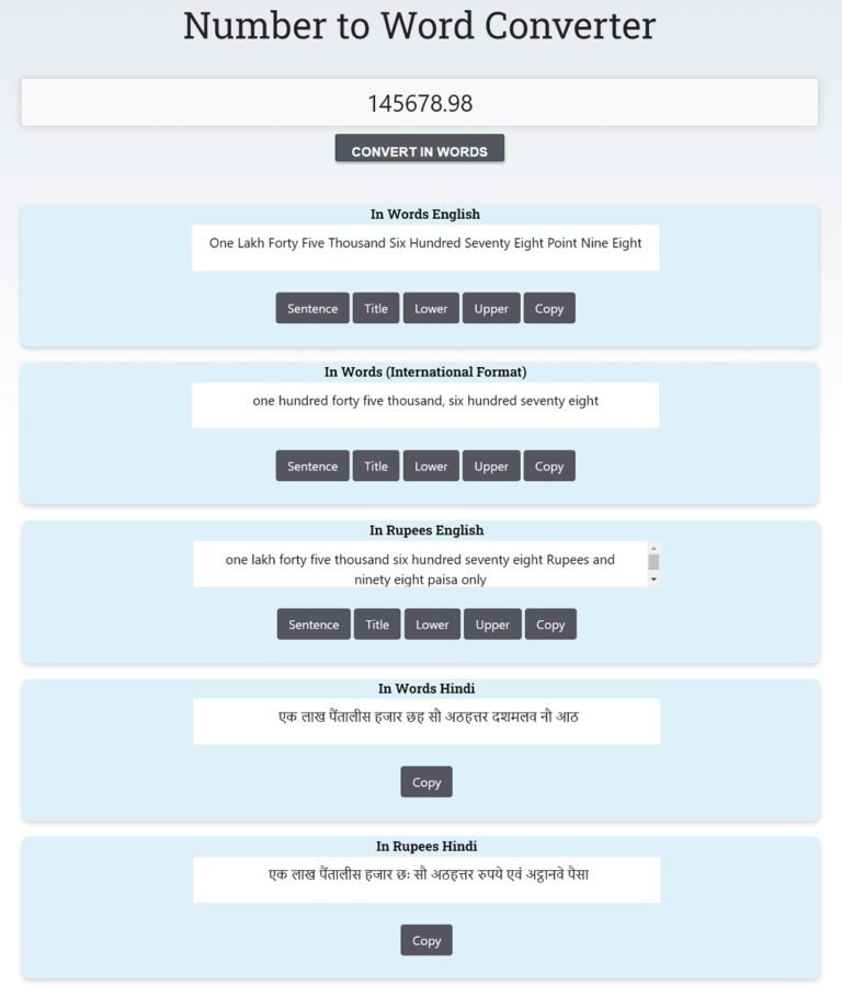 8-Ways to Convert Numbers into Words in Excel | Convert Amount to Words ...