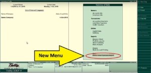 Monthly Expenses Report TDL for Tally ERP 9