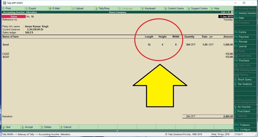 Invoicing Enhancement Invoice Customization Tdl For Tally Erp 9 3692