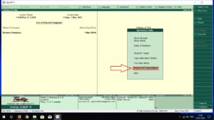 how to create quotation in tally erp 9