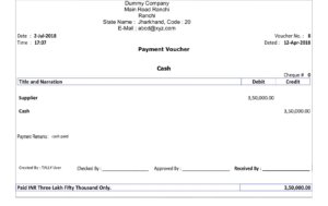New Format of Payment and Receipt TDL for Tally ERP 9