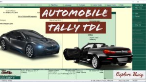Automobile Service Invoice TDL for Tally ERP 9