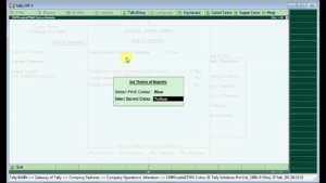 Multi-color Excel Theme Report TDL for Tally ERP 9