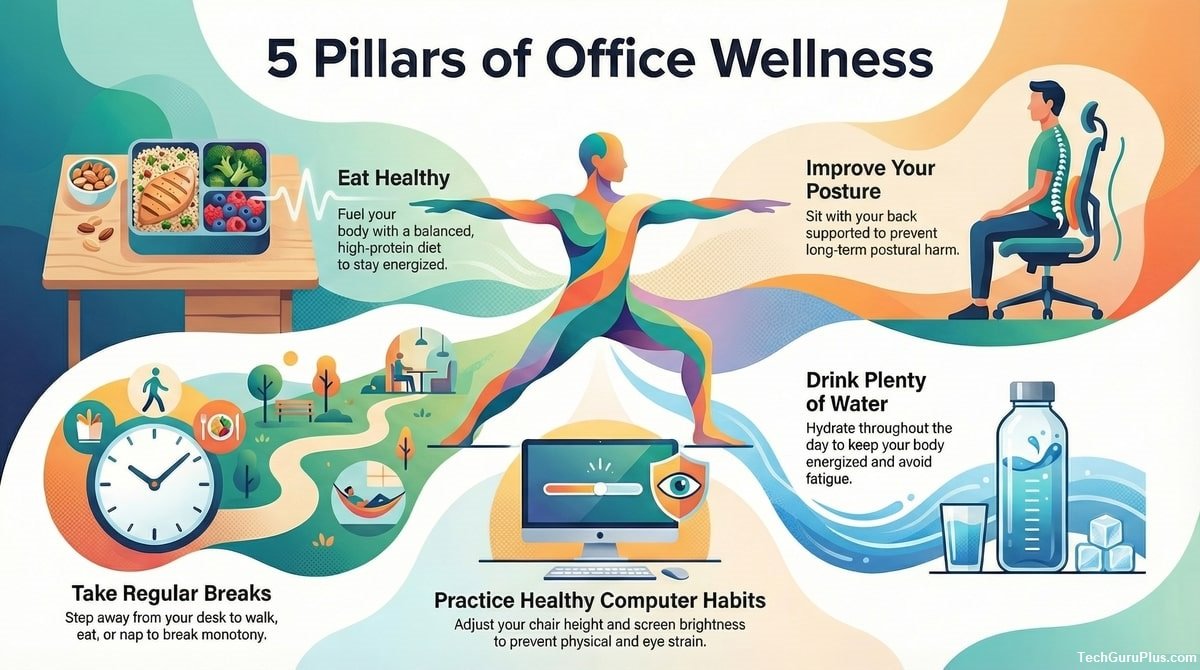 5 Pillars of Office Wellness