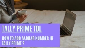 Tally Prime TDL Code - How to Add Aadhar Number In Tally Prime ?