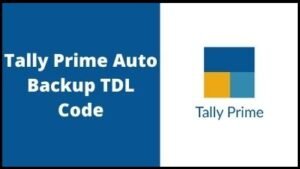 Tally Prime Auto Backup TDL Code