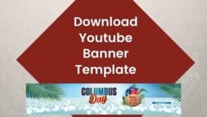YouTube Banner Template | Travel Design YouTube Channel Art