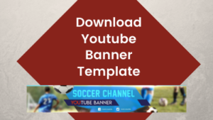 YouTube Banner Template | Sports YouTube Channel Art