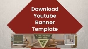YouTube Banner Template | Real Estate Design YouTube Channel Art