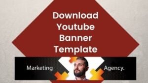 YouTube Banner Template | Marketing Agency YouTube Channel Art