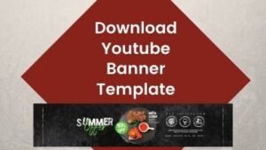 YouTube Banner Template | Restaurant Design YouTube Channel Art