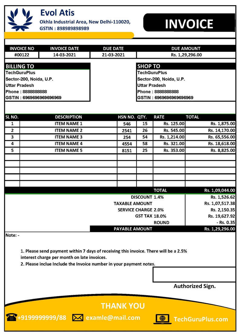 16-pdf-b-to-c-invoice-format-in-gst-free-printable-download-docx-zip