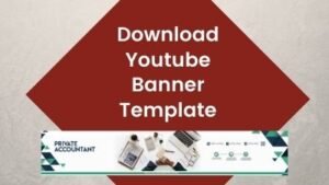 YouTube Banner Template | Finance Design YouTube Channel Art