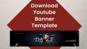 YouTube Banner Template | Dance Channel Design YouTube Channel Art