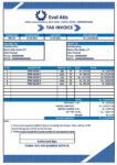 Valuable Template Of Gst Invoice Format In Excel Download Xlsx File