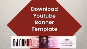 YouTube Banner Template |  Design YouTube Channel Art
