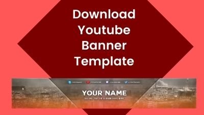 Youtube Banner Template | Aesthetic Design YouTube Channel Art