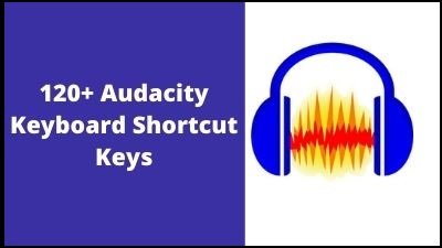 Audacity Shortcut Keys