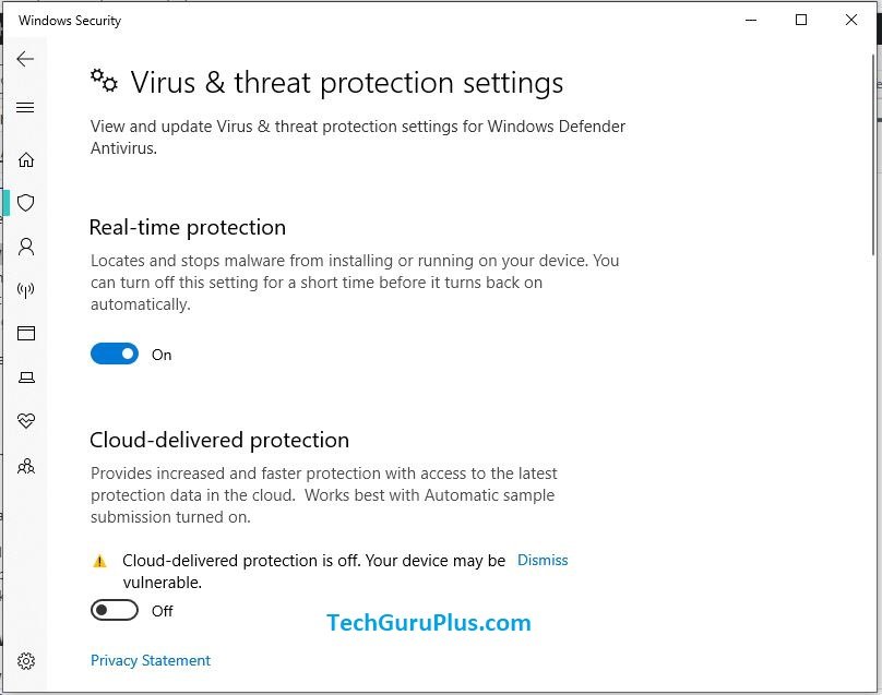 Enable Microsoft Defender Antivirus