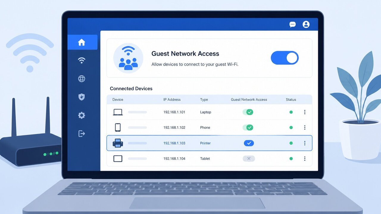 How to Give Your Printer Access to the Guest Network