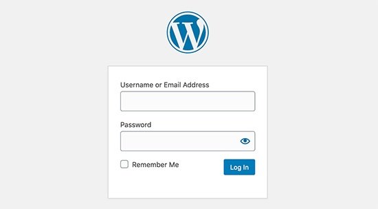 Login To Your WordPress Dashboard