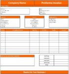 A Proforma Invoice Is Sent By | Download Proforma Invoice In Excel