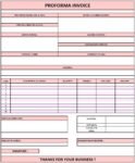 Proforma Invoice In Quickbooks | Download Proforma Invoice In Excel