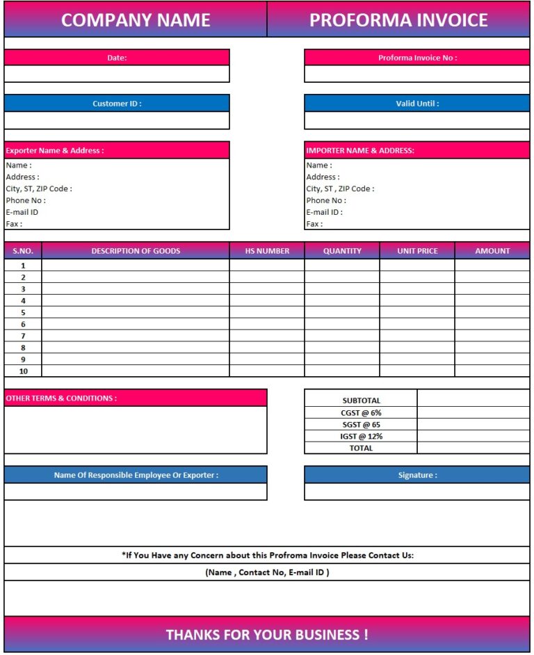 Proforma Invoice In Sap Tcode Download Proforma Invoice In Excel