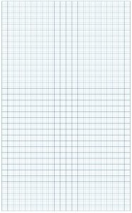 Download-Graph Paper Light Blue Lines with border Small Block (Word, Excel, PDF)