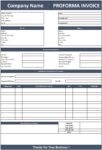 Sap Proforma Invoice Process | Download Proforma Invoice In Excel