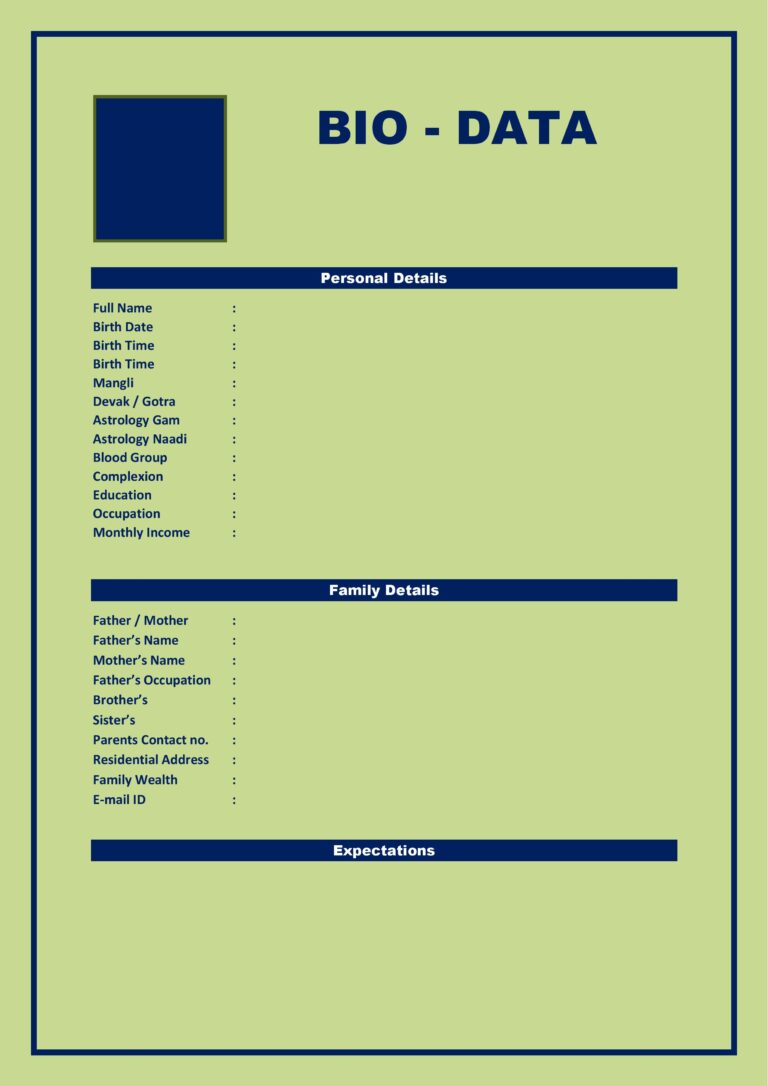 bio-data-for-marriage