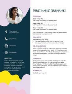 Free Resume Templates [Download and Customize] Word-PDF