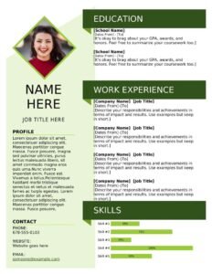 Professional Resume Templates (Free Download) Word-PDF