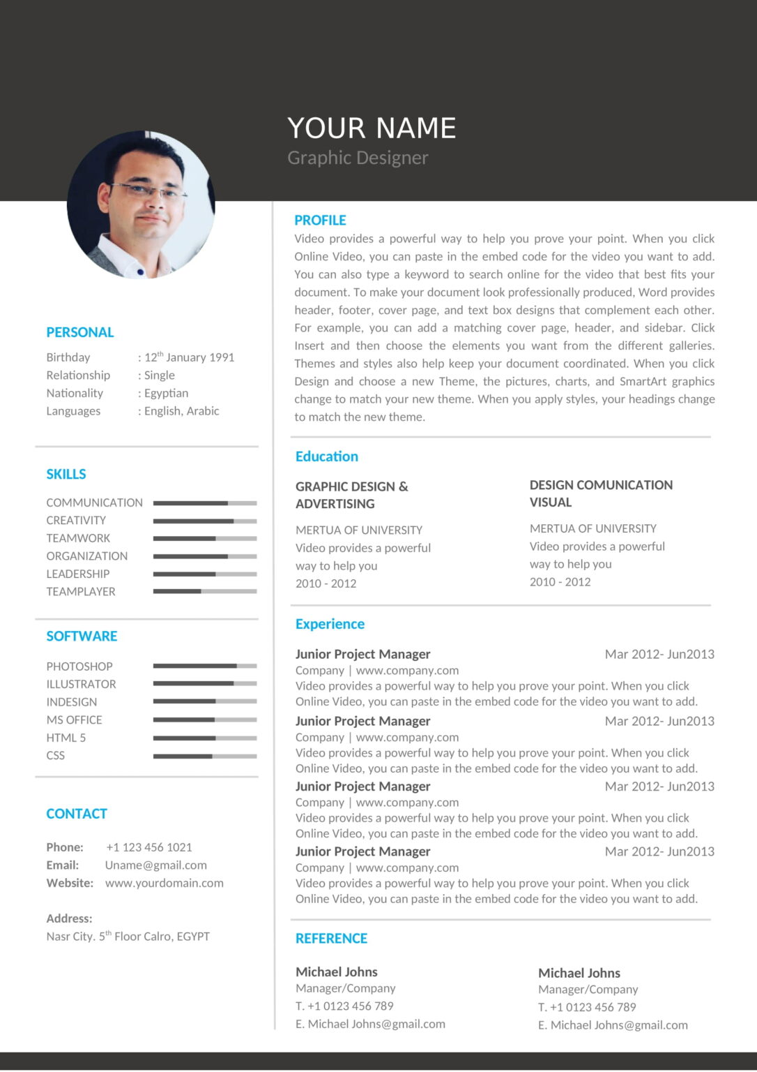 Resume Formats in Word and PDF | CV Templates Download