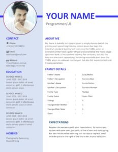 Marriage bio-data format Resources and samples Tutorials