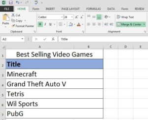 How To Merge Cells In Excel (Merge & Center, Merge Across, Merge Cells)