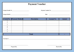 Download Payment Voucher Template in Word