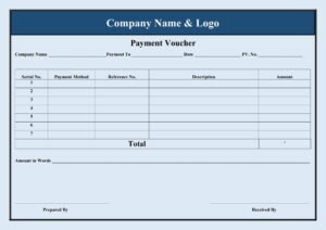 Download Payment Voucher Template in Word (.docx)