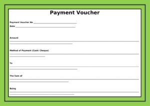 Download Payment Voucher Template for Word (.docx)