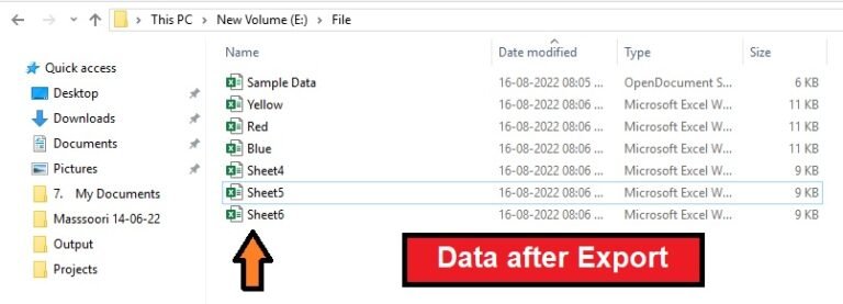 How To Split Each Excel Sheet Into A Separate File By One Click 8752