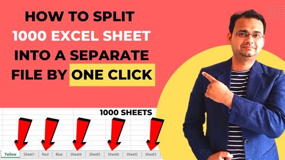 How to Split Each Excel Sheet Into a Separate File by One Click (1)
